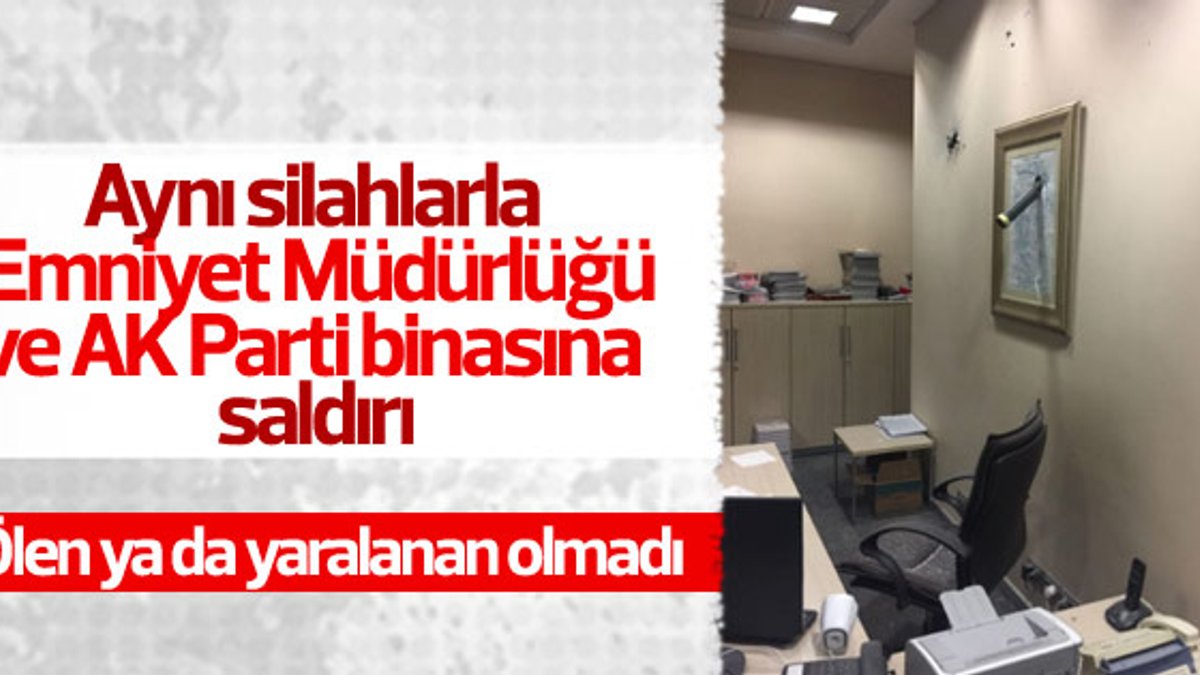 İstanbul Emniyet Müdürlüğü ve AK Parti binasına saldırı