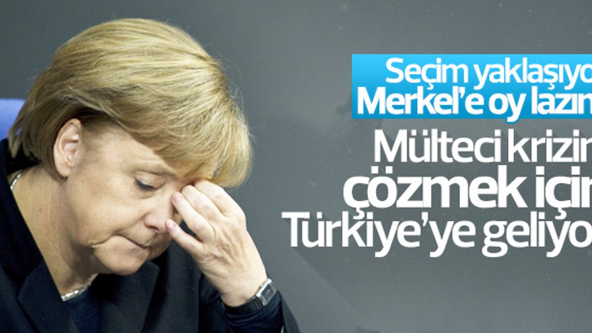 Merkel Ankara'ya geliyor