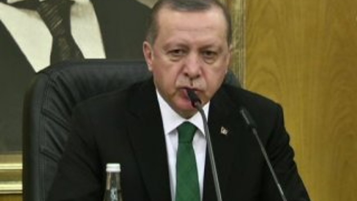 Erdoğan'a elinizde referandumla ilgili anket var mı sorusu