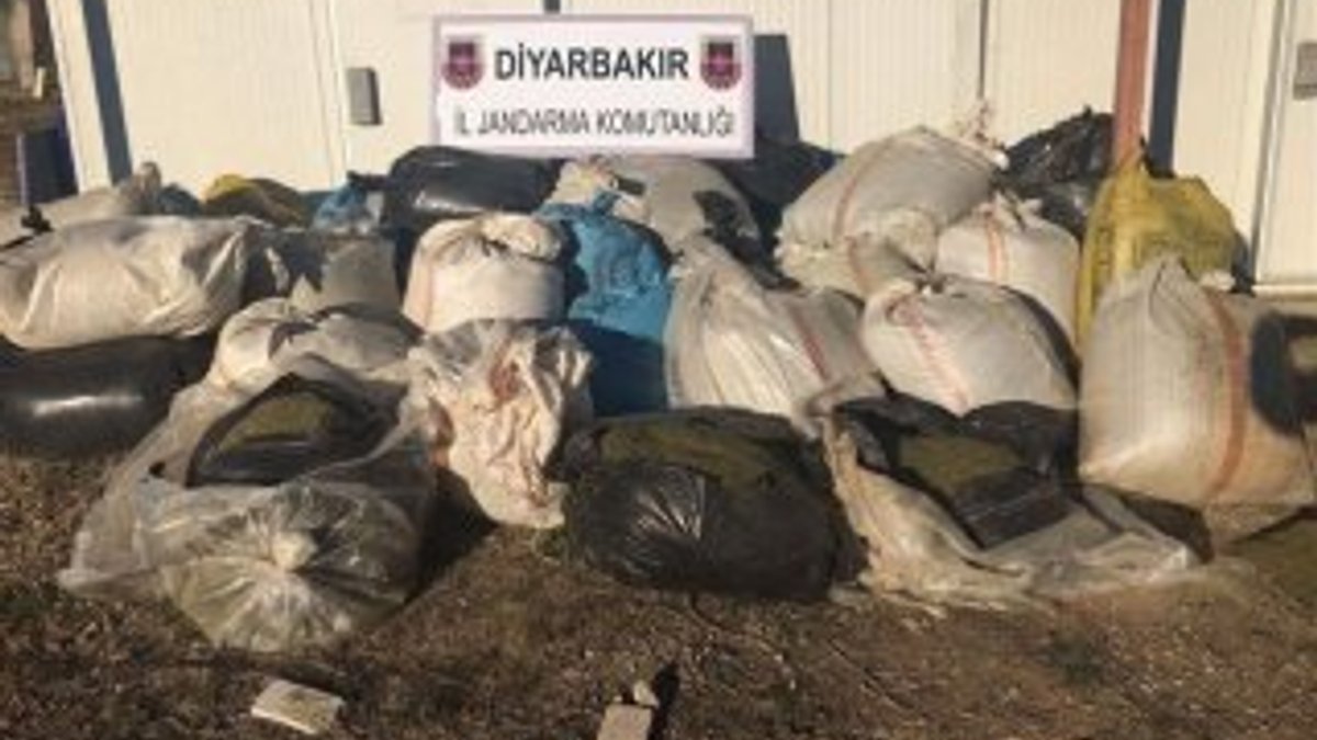 Diyarbakır'da narkoterör operasyonu
