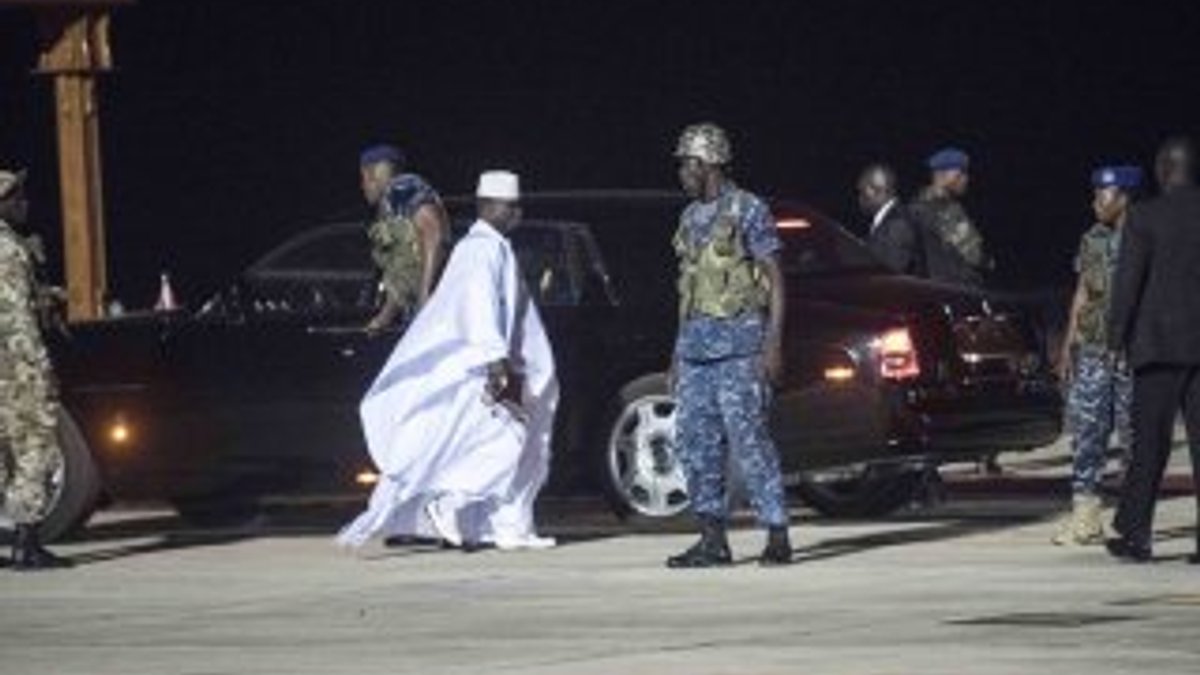 Gambiya'nın mağlup başkanı 11,4 milyon Dolar götürdü