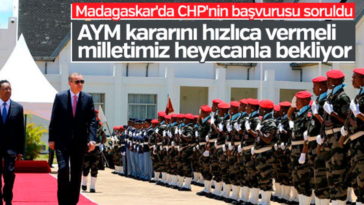 Erdoğan'a CHP'nin AYM kararı soruldu