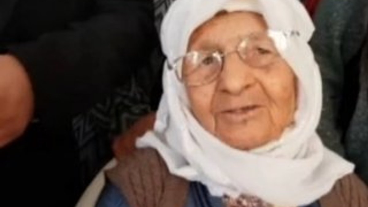 117 yaşındaki Fatma nineden referanduma evet