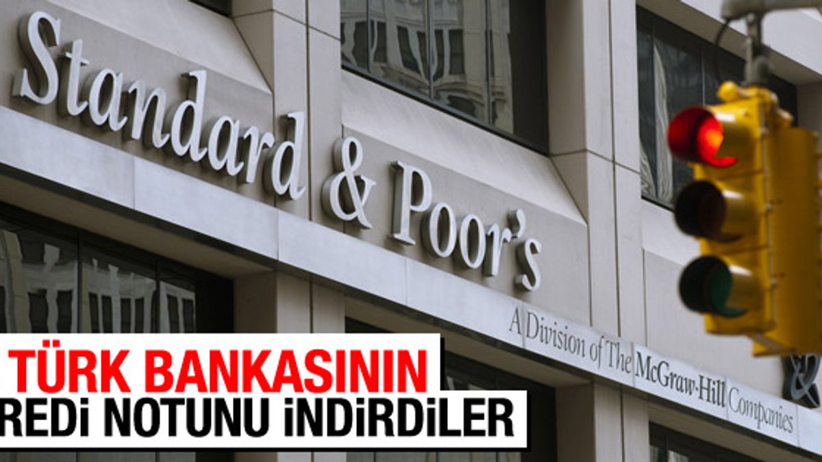 S&P 4 Türk bankasının görünümünü düşürdü