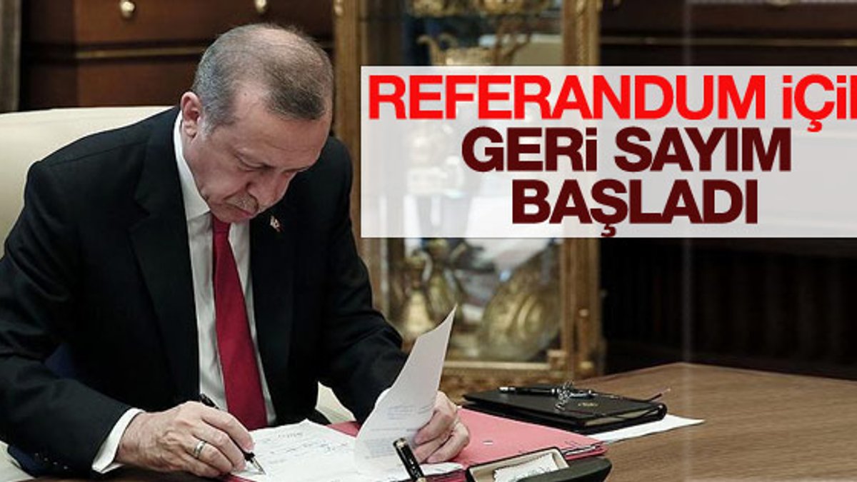 Anayasa Değişiklik Kanunu Erdoğan'ın masasında