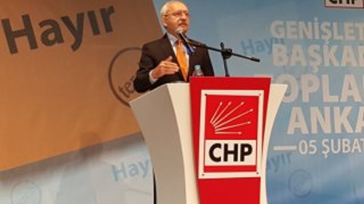 Kılıçdaroğlu'ndan parti örgütlerine 'hayır' talimatları