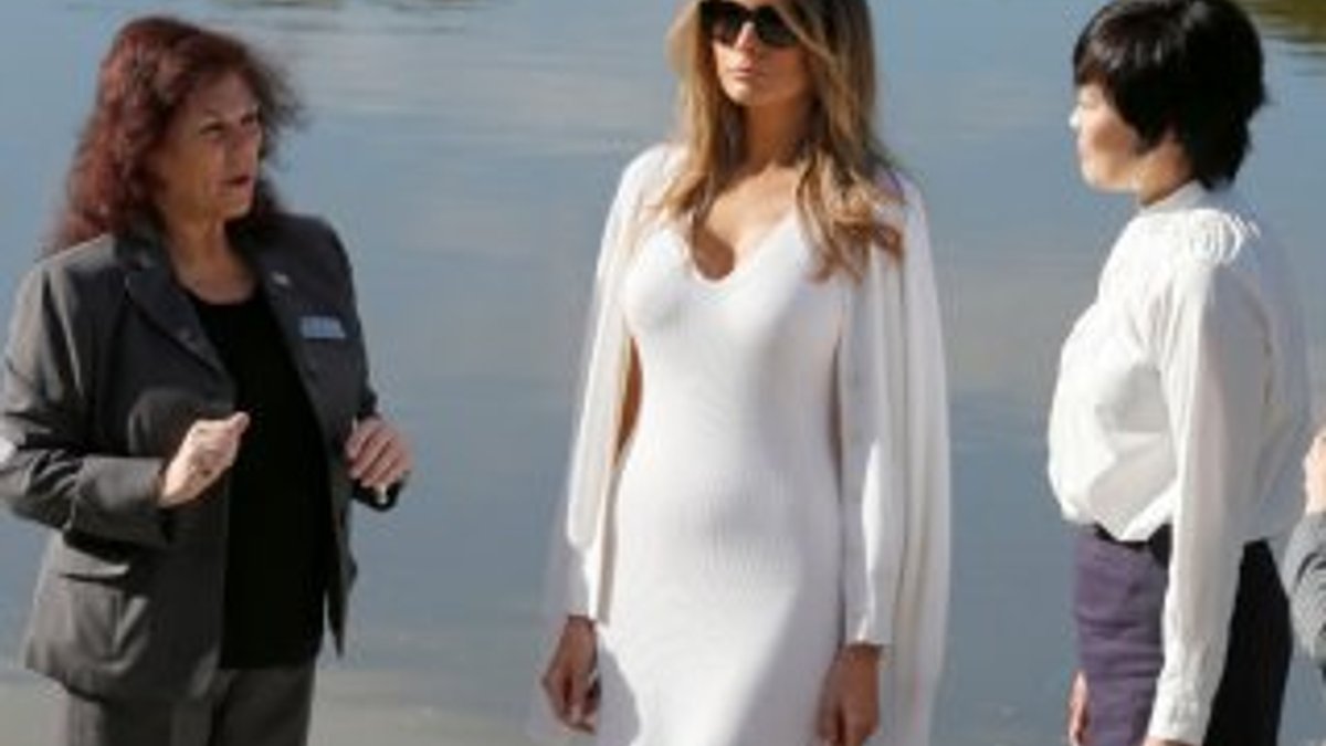 First Lady Melania Trump geleneği bozdu