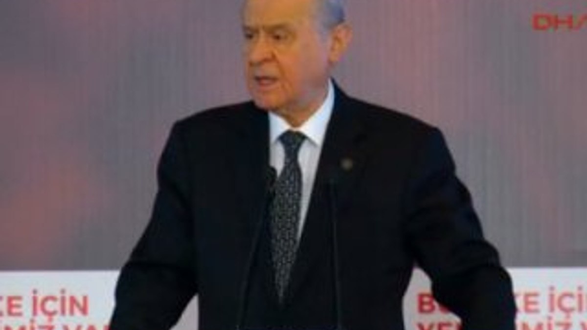 Devlet Bahçeli'nin 'muhalefet' tanımlaması