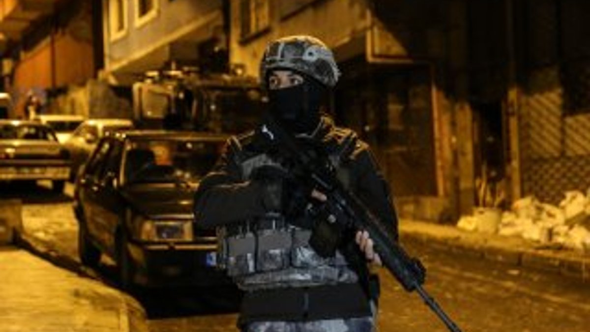 İstanbul'da PKK'lı teröristlere eş zamanlı operasyon