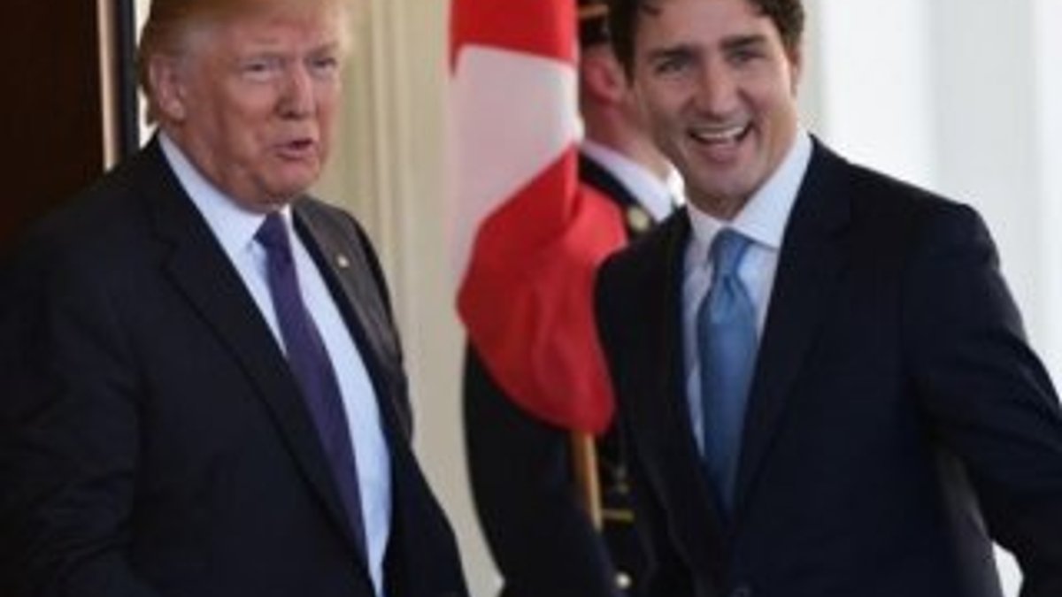 Trump ve Trudeau görüştü