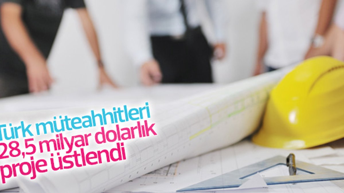 Türk müteahhitleri Avrupa'da 8 bin proje üstlendi