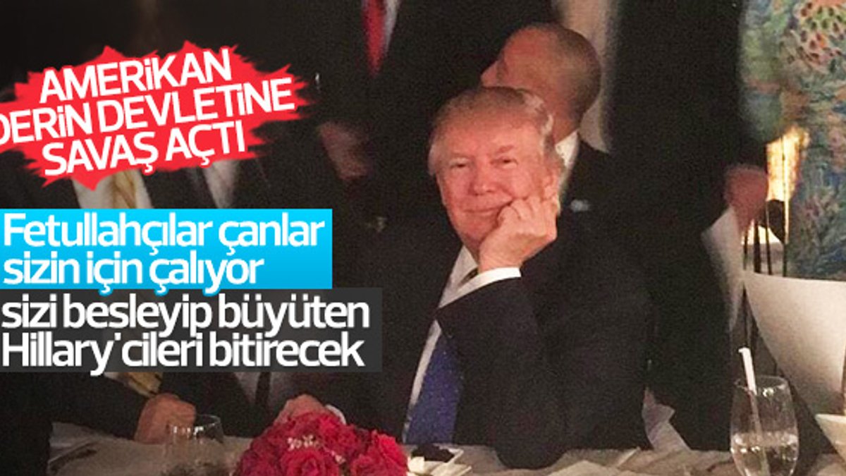 Trump: İstihbarat örgütleri medyaya bilgi sızdırıyor