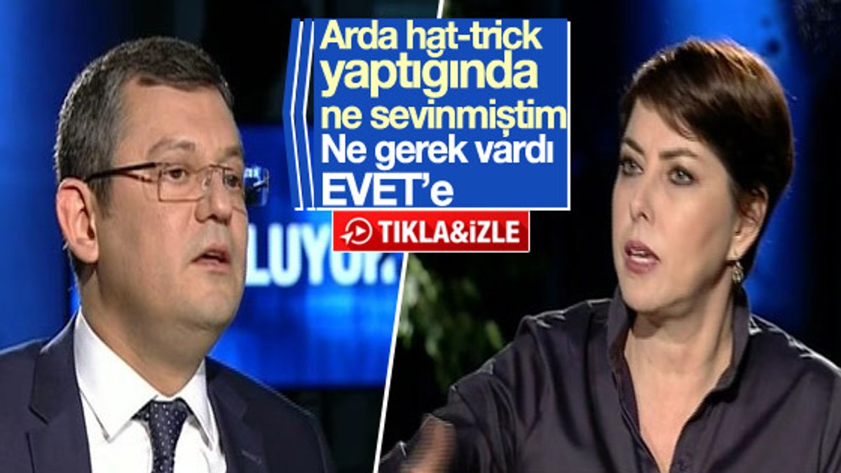 CHP'li Özel'den Arda Turan ve Rıdvan Dilmen'e eleştiri