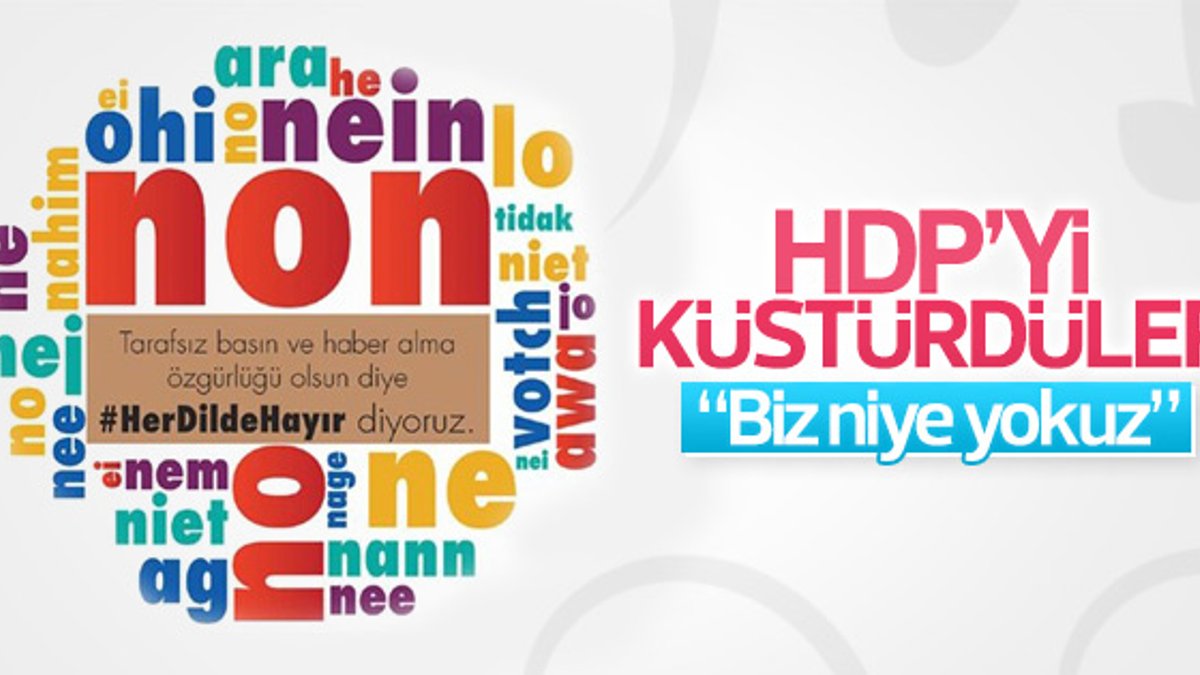 CHP’den Kürtçe hariç ‘her dilde hayır' kampanyası