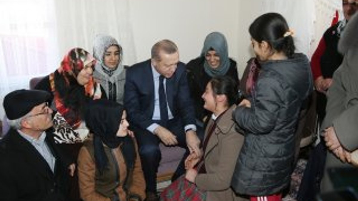 Erdoğan, vatandaşın çay davetini kabul etti