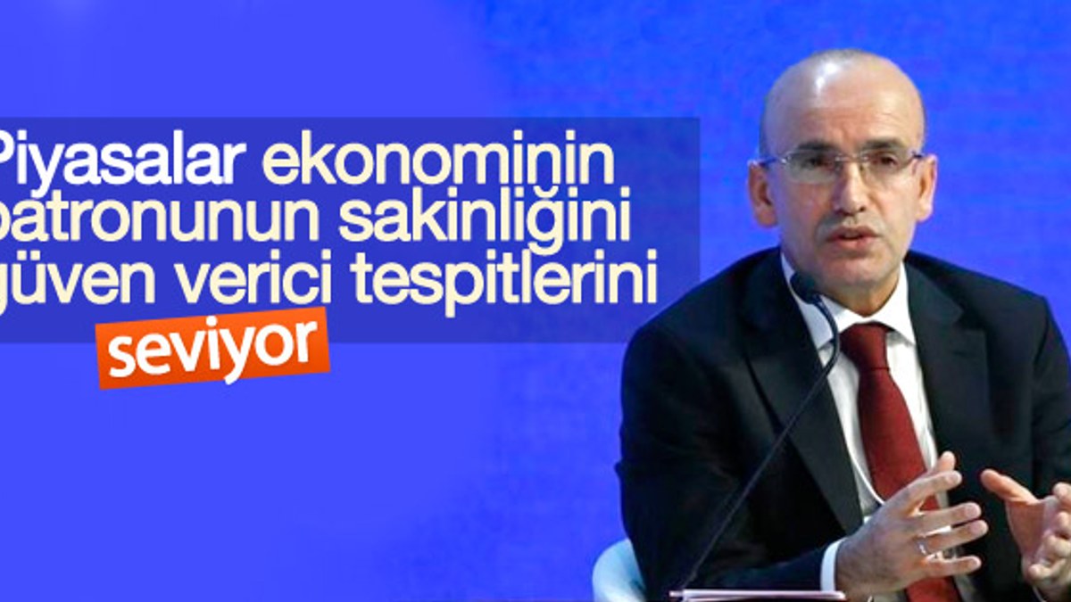 Mehmet Şimşek ekonominin nabzını tuttu