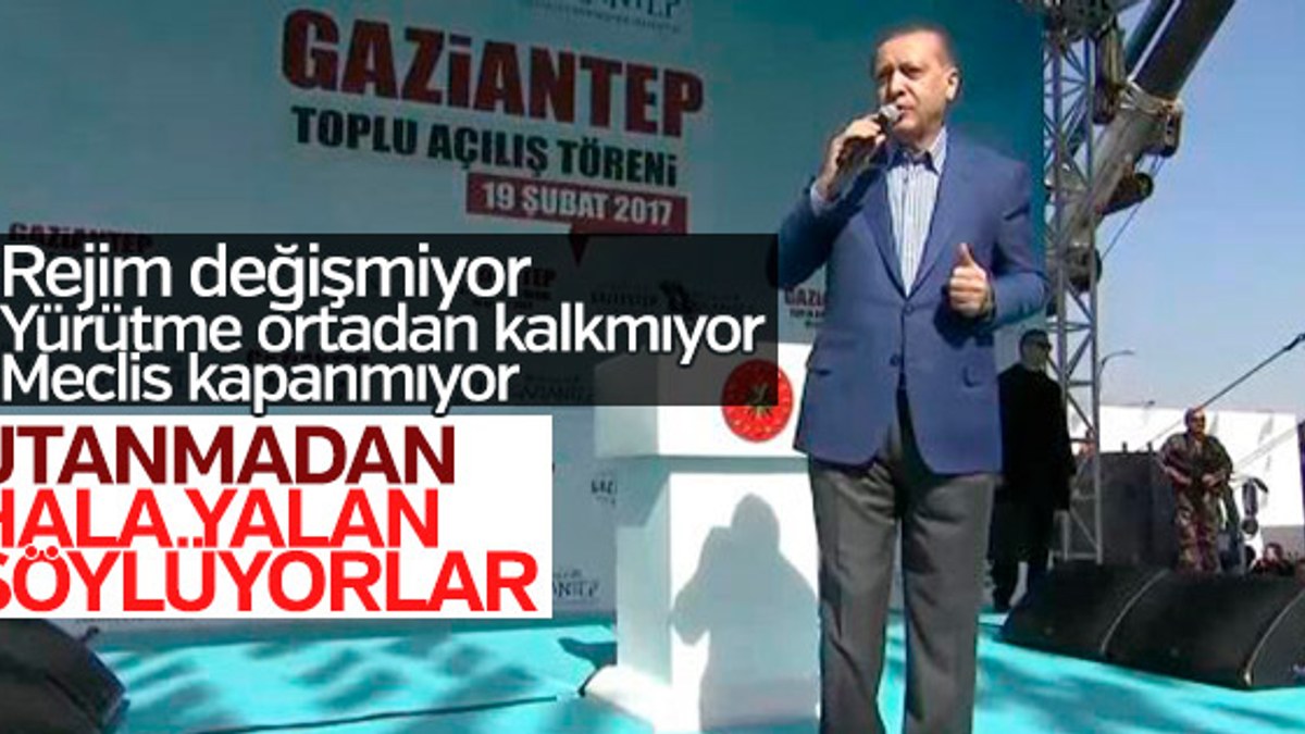 Cumhurbaşkanı Erdoğan cumhurbaşkanlığı sistemini anlattı