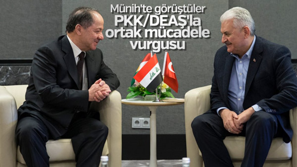 Başbakan Yıldırım-Barzani görüşmesi