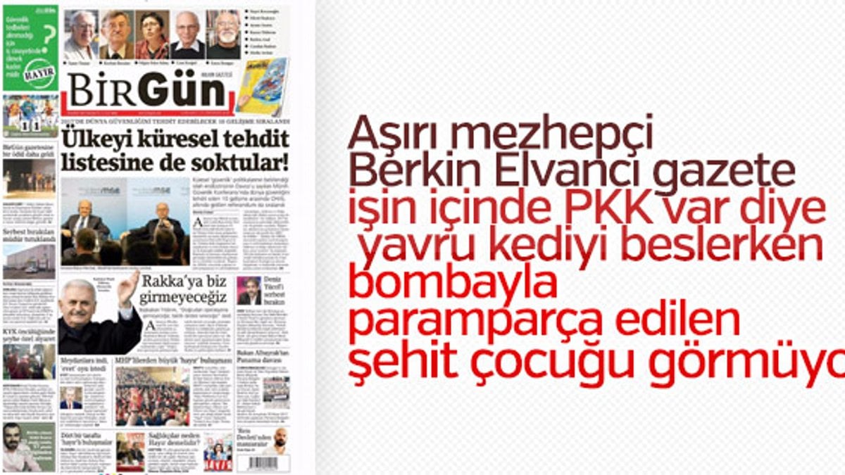 Birgün gazetesi Viranşehir'de şehit düşen çocuğu görmedi
