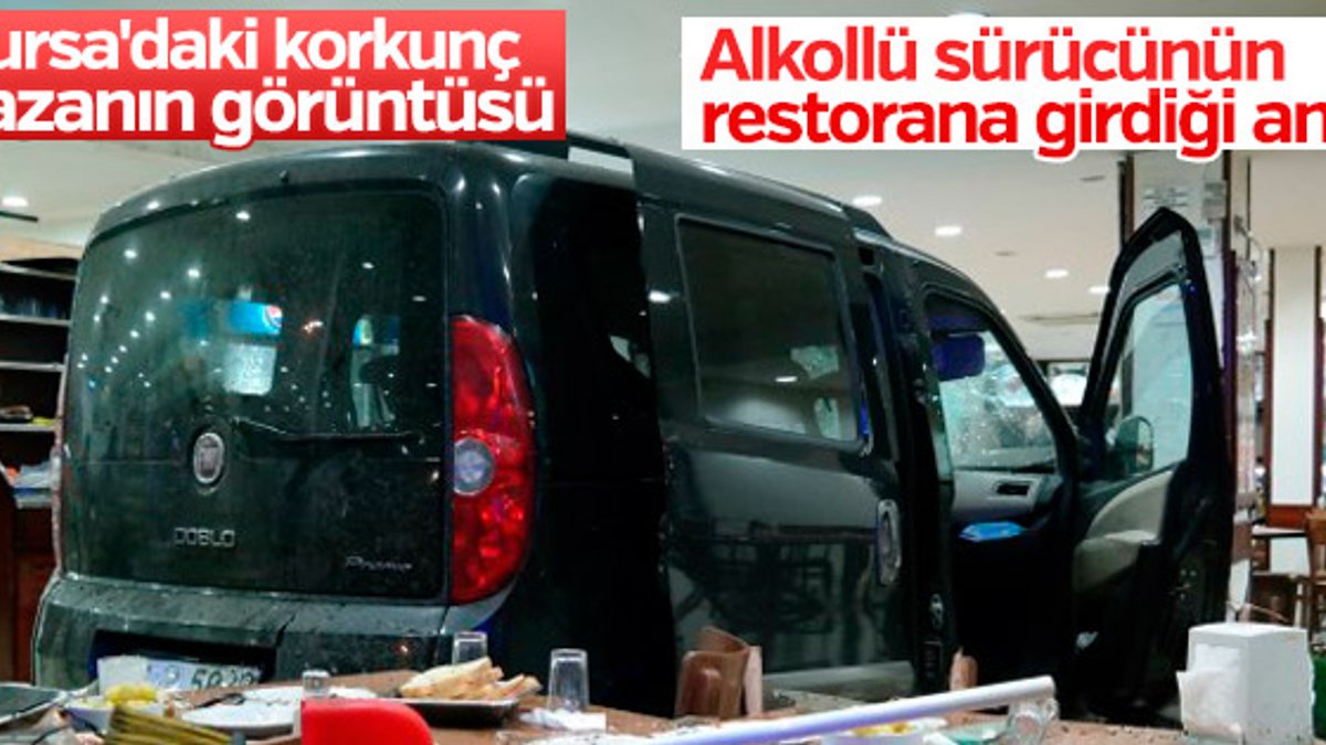 Bursa'da 10 kişinin yaralandığı kazanın görüntüsü