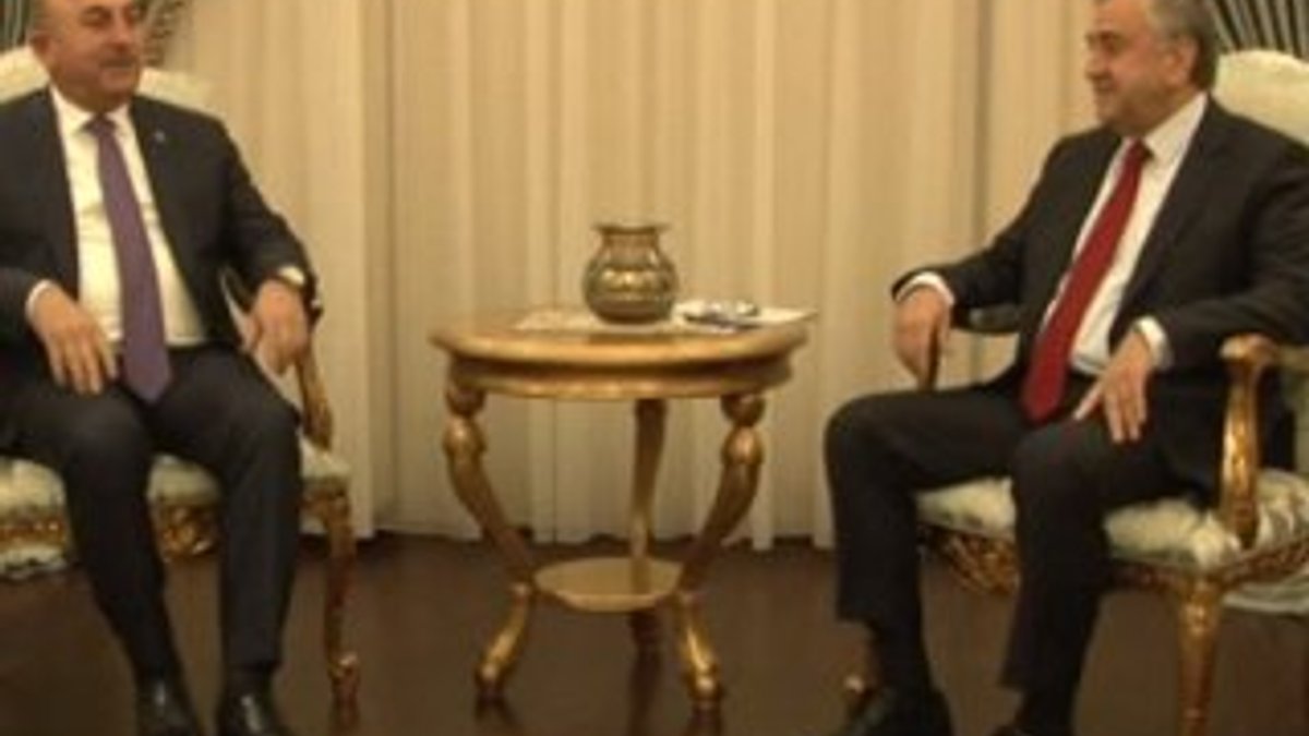 Dışişleri Bakanı Mevlüt Çavuşoğlu'nun Kıbrıs temasları