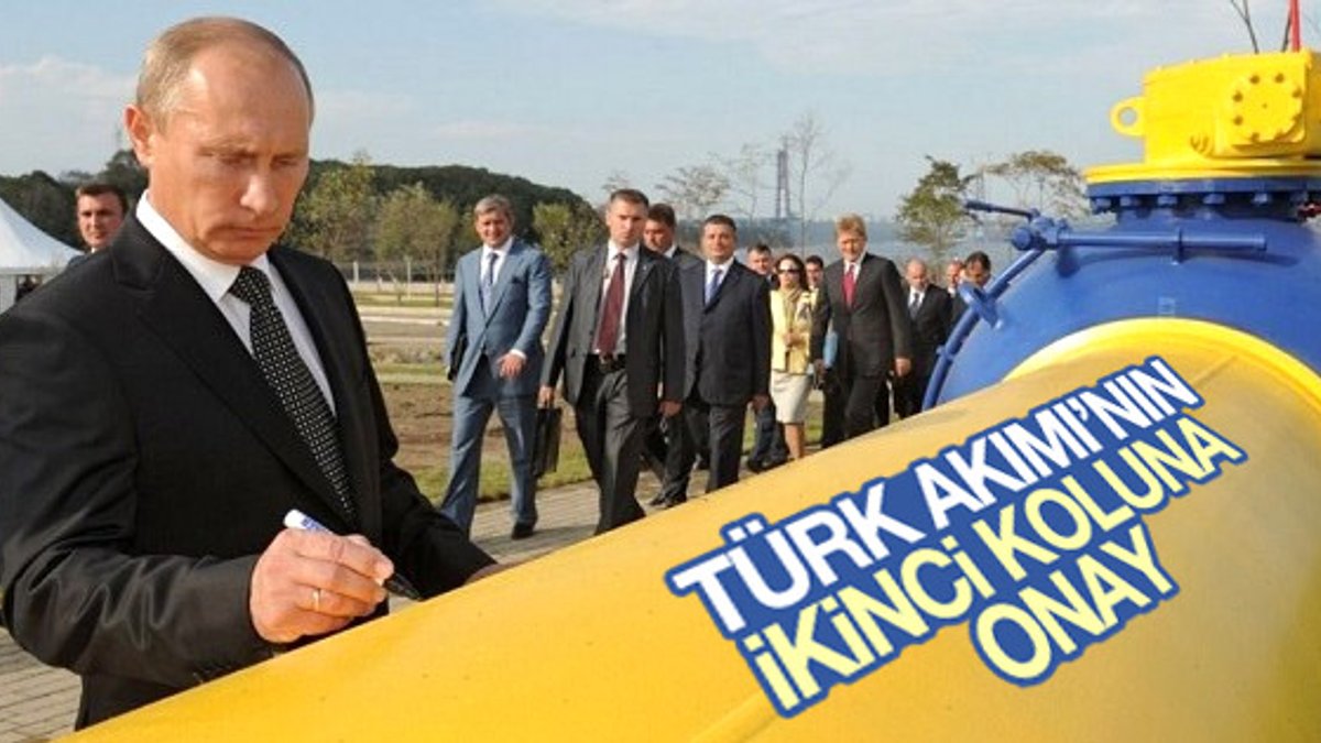 Gazprom'dan Türk Akımı'nın ikinci koluna onay