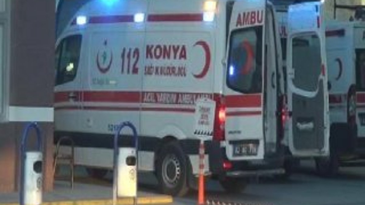 Konya'da hamile kadın elektrik akımına kapıldı