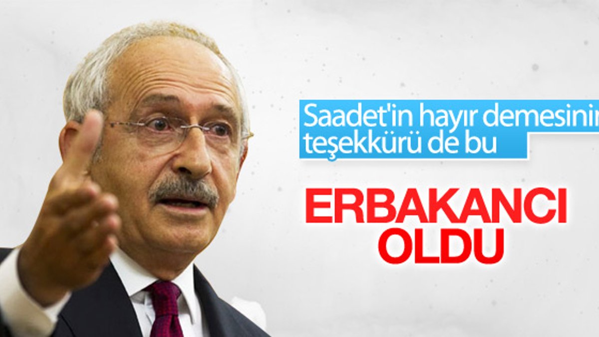 Kılıçdaroğlu 'Erbakan’ı anma' programına katılacak