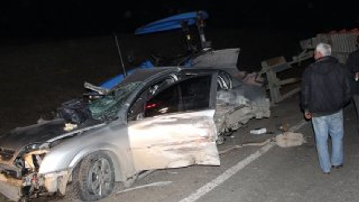 Samsun'da zincirleme kaza: 2 ölü, 7 yaralı