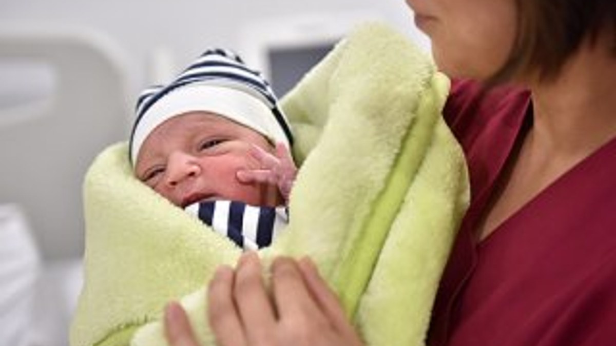 Mersin Şehir Hastanesi'nde ilk doğum