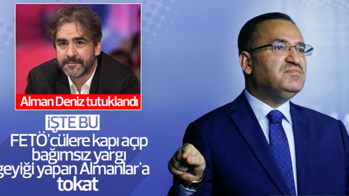 Bakan Bozdağ'dan Deniz Yücel açıklaması