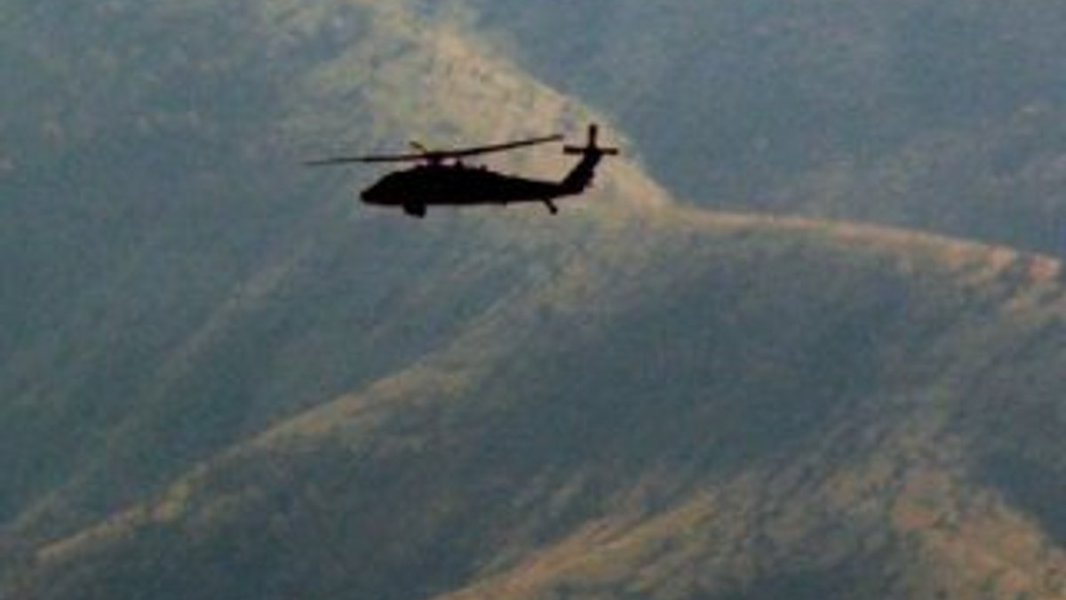 Cudi Dağı'na PKK sığınaklarına operasyon
