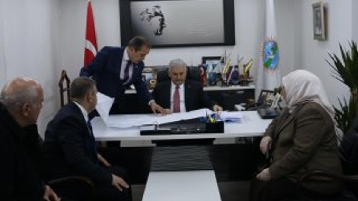 Başbakan Yıldırım'dan CHP'li belediyeye ziyaret