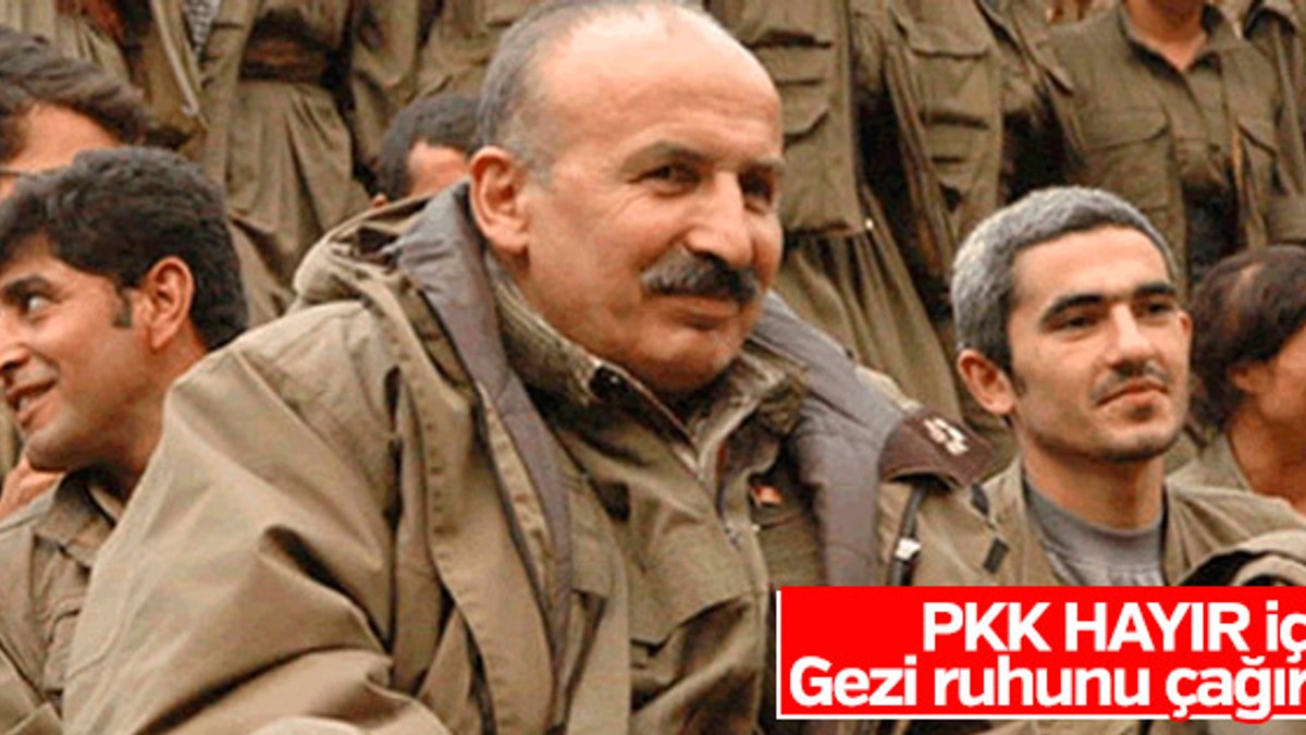 PKK'lı Karasu'dan ‘Gezi ruhu’ ile hayır çağrısı
