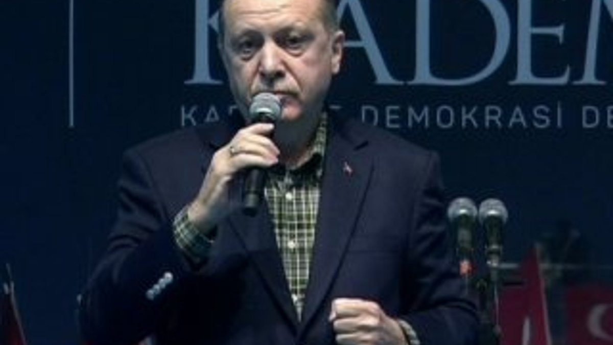 Cumhurbaşkanı Erdoğan'dan Almanya'ya çok sert tepki