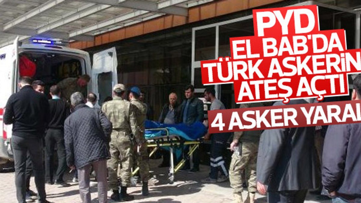 Terör örgütü PYD, El Bab'da Türk askerine saldırdı