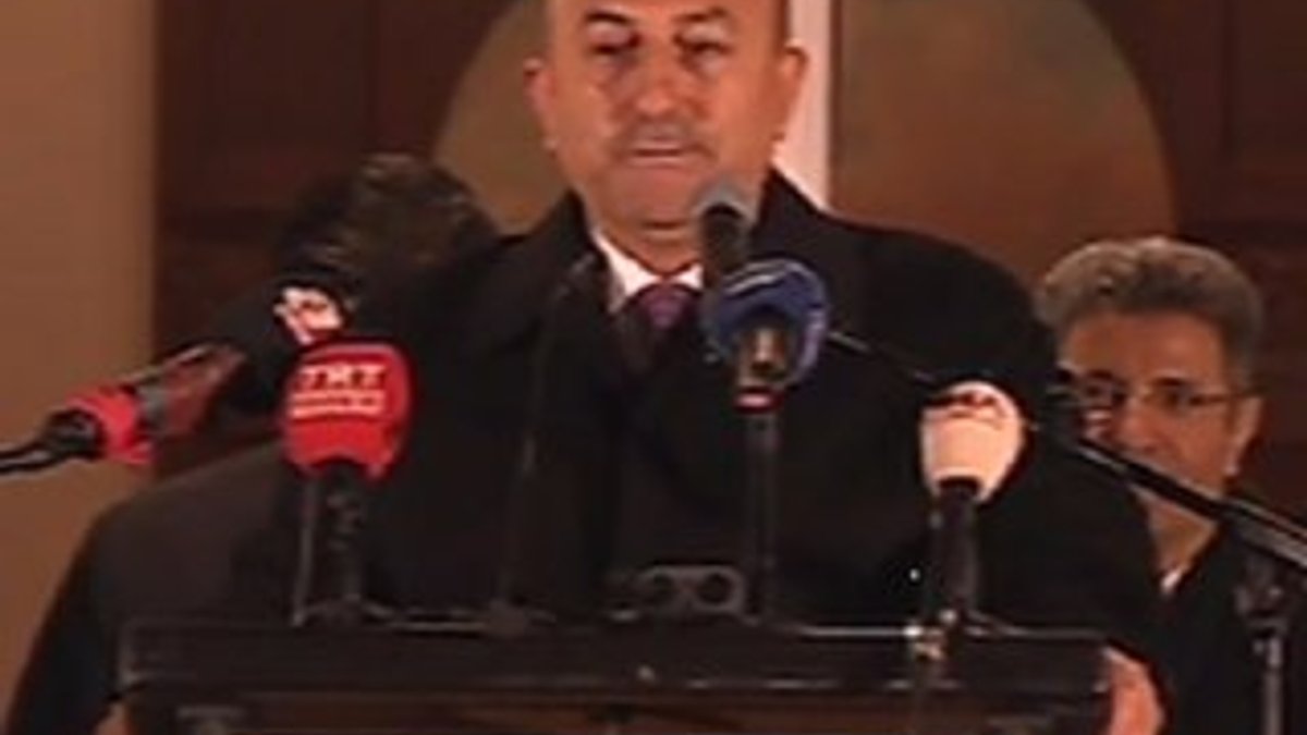 Çavuşoğlu'ndan Hamburg'da Almanya'ya demokrasi dersi