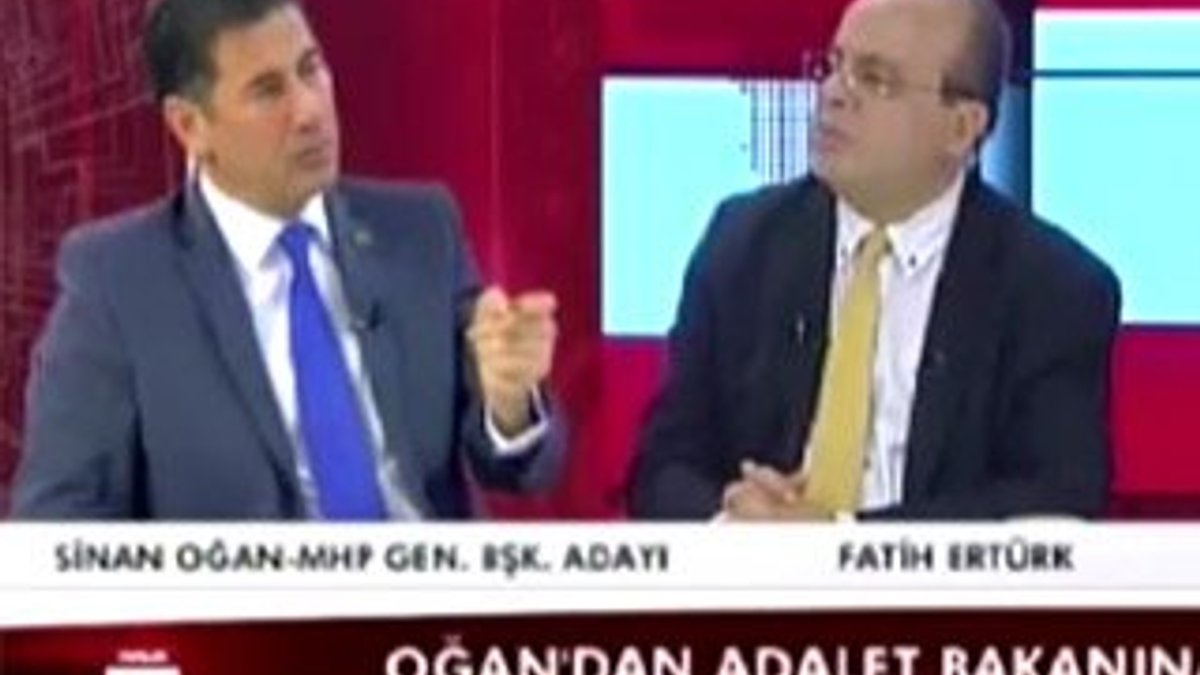Sinan Oğan'dan Halk TV yayınında tehdit gibi sözler