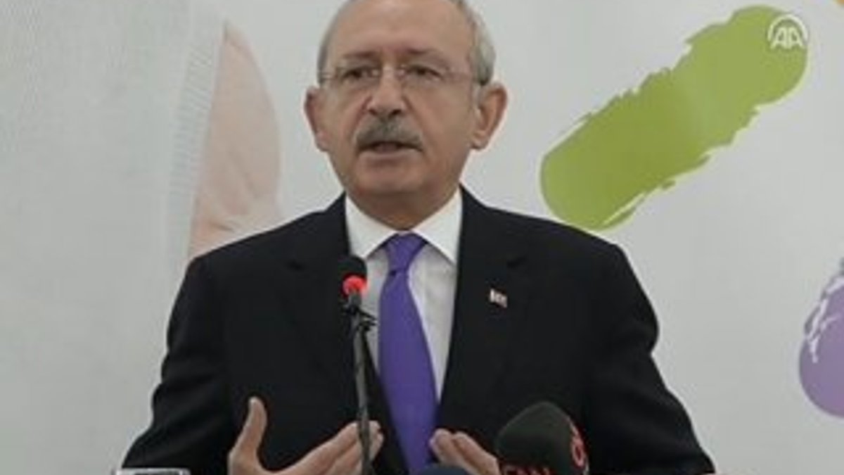 Kemal Kılıçdaroğlu iş adamlarına seslendi