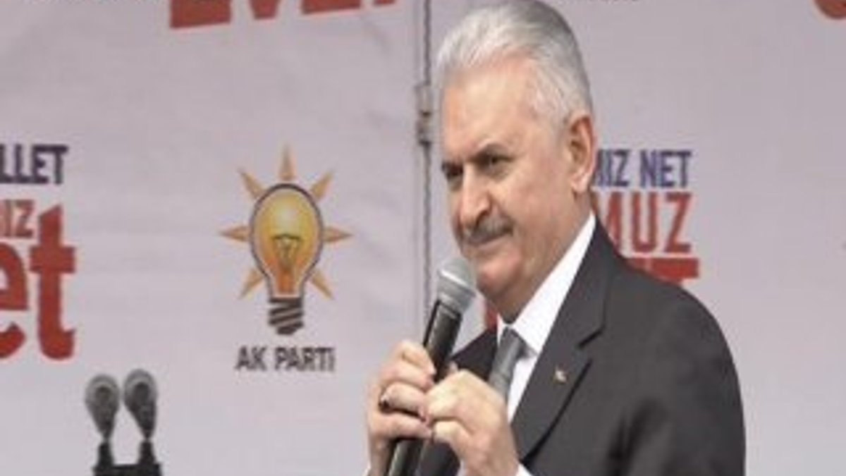 Başbakan Yıldırım'ın Düzce mitingi