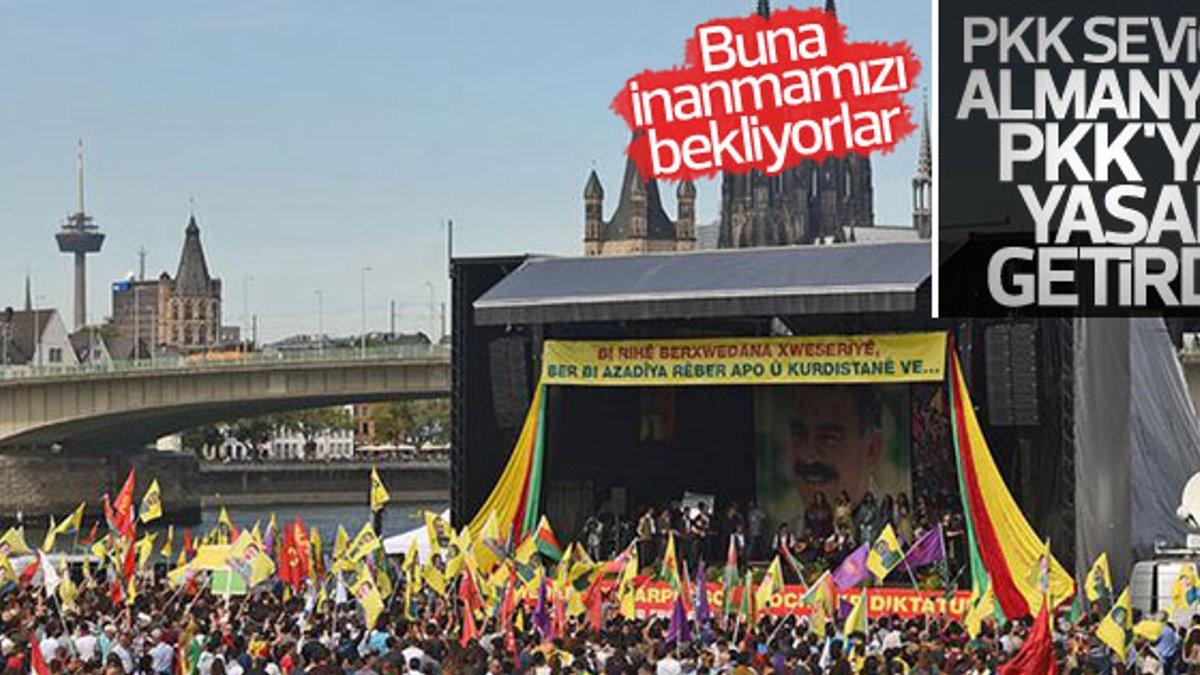 Almanya Öcalan ve PKK sembollerini yasakladı