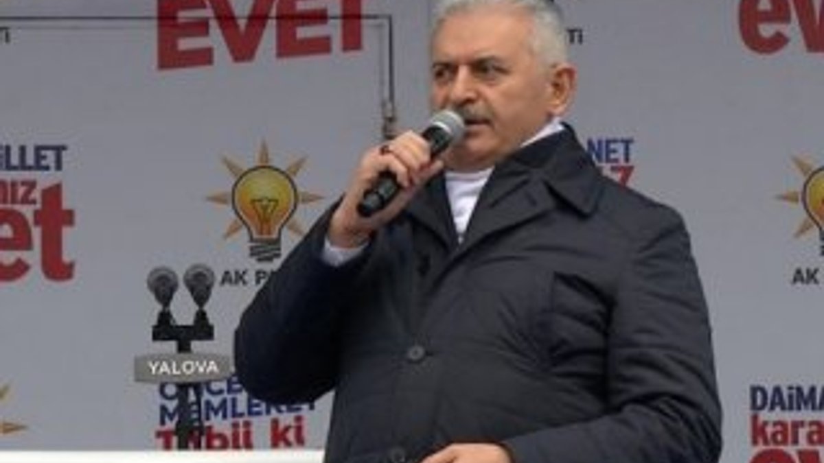 Başbakan Yıldırım'dan Hollanda'ya tepki