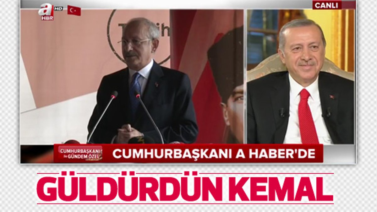 Kılıçdaroğlu Erdoğan'ı güldürdü