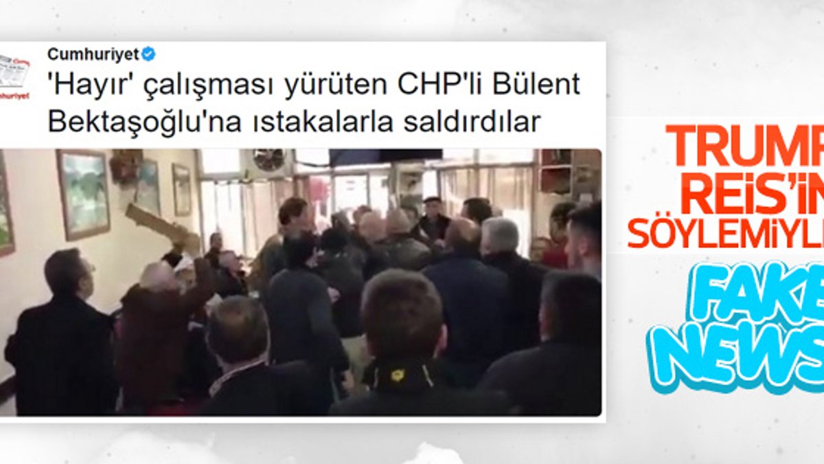 Cumhuriyet CHP'li vekilin yumrukladığı vatandaşı suçladı