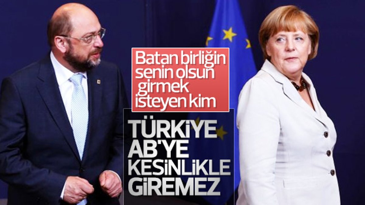 Schulz'dan küstah Türkiye açıklaması