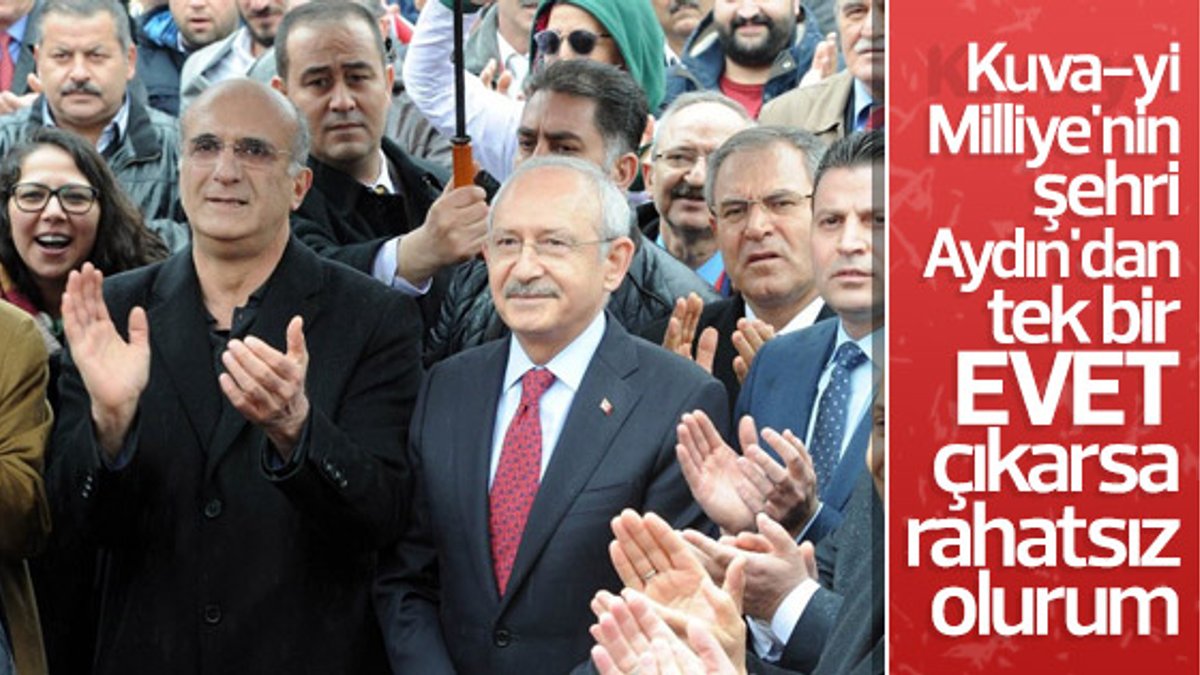 Kemal Kılıçdaroğlu Aydın'da konuştu