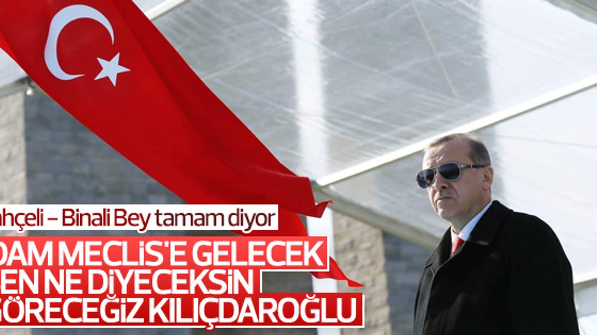 Cumhurbaşkanı Erdoğan'dan Kılıçdaroğlu'na idam çağrısı