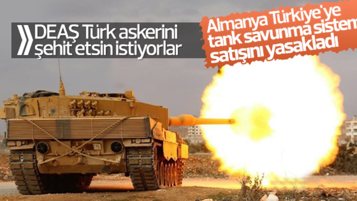 Alman hükümeti, Türkiye'ye tank satışına engel oluyor