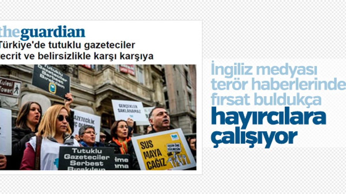 The Guardian: Gazeteciler Türkiye'de kötü muamele görüyor
