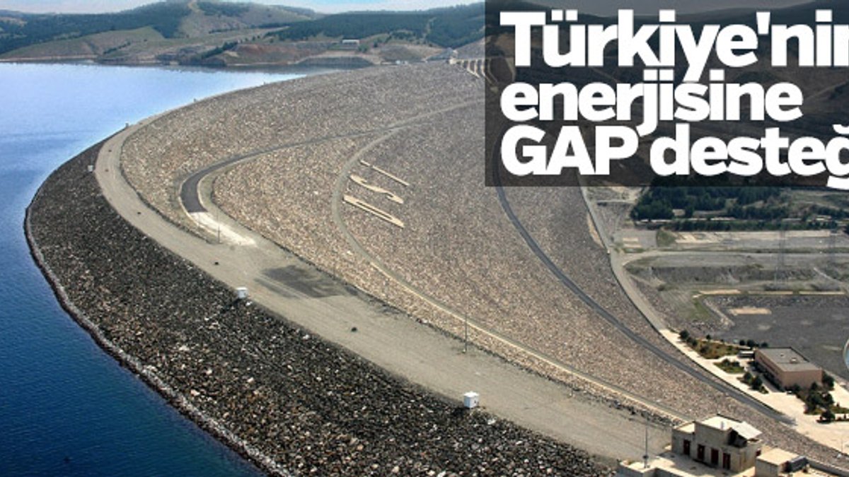 Türkiye'nin enerjisine GAP desteği